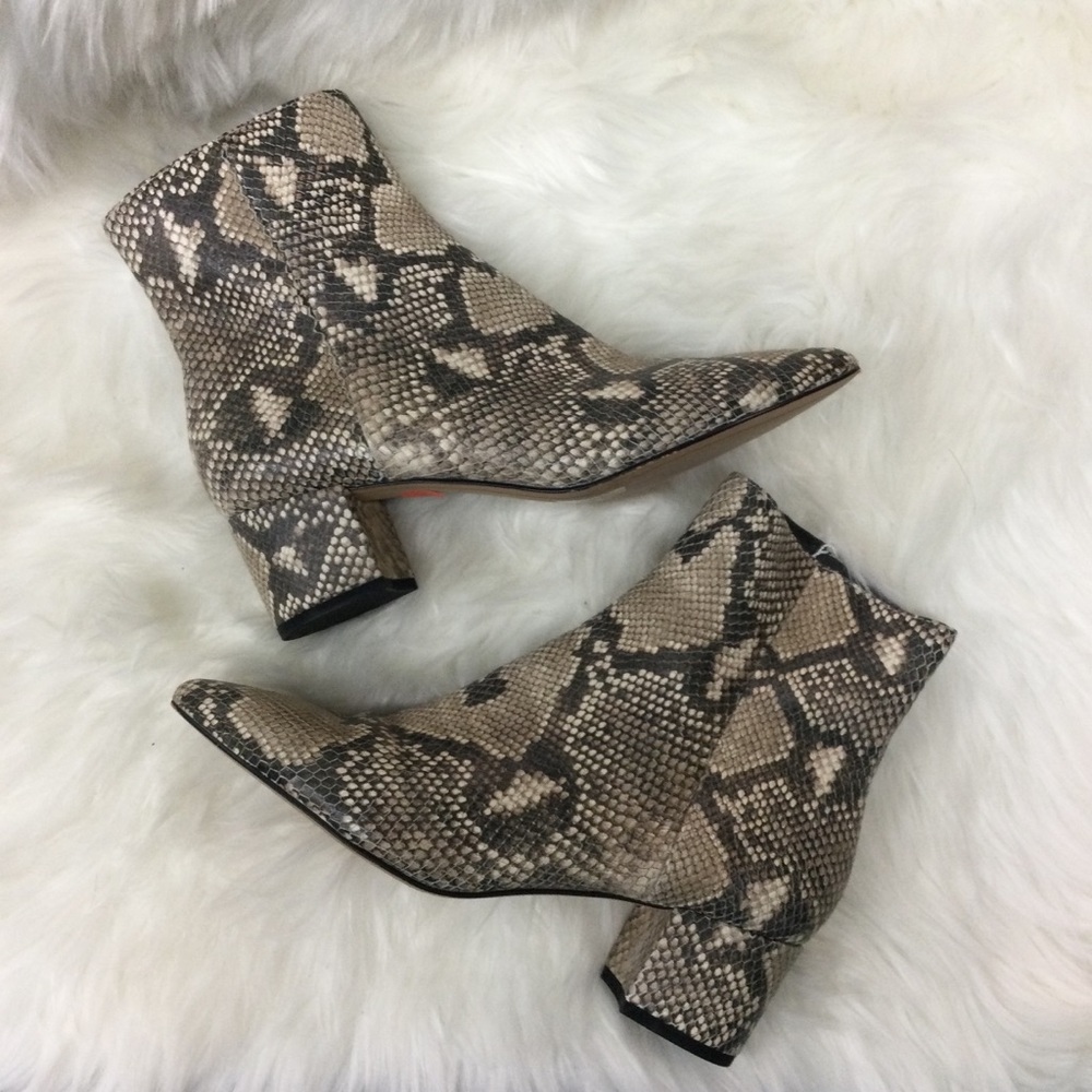 Dolce Vita Bell Ankle Boots - Snake - Size 8 - New w/o box - Picture 7 of 8